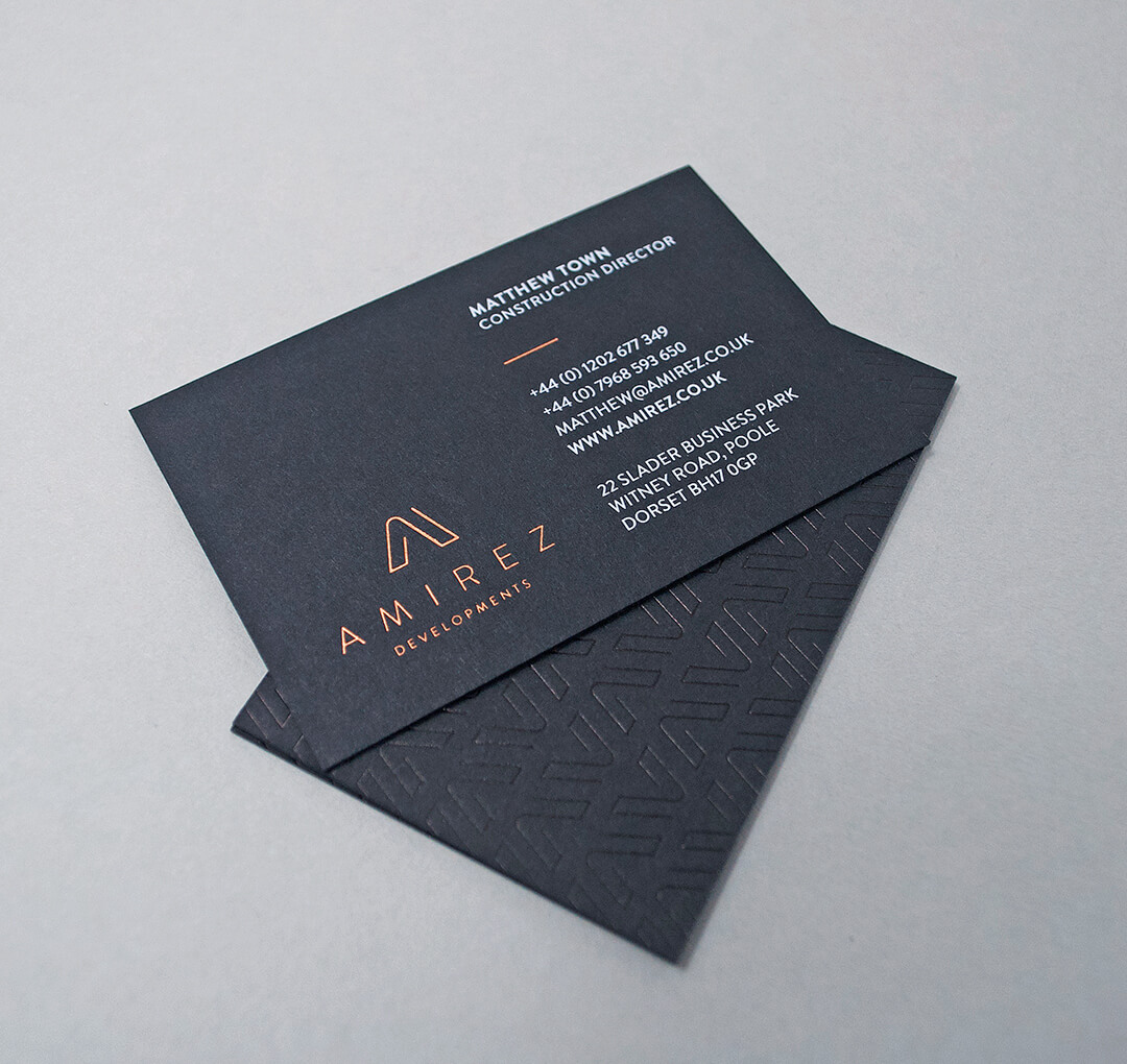 Amirez Developments | We Are 778 Bournemouth Poole Branding Graphic Design Web Development Creative Agency