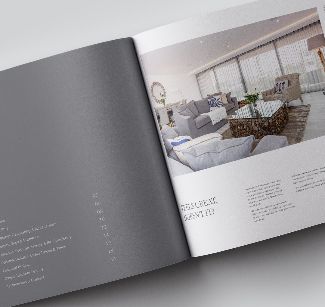 Bryant Interior Furnishings | We Are 778 Bournemouth Poole Branding Graphic Design Web Development Creative Agency