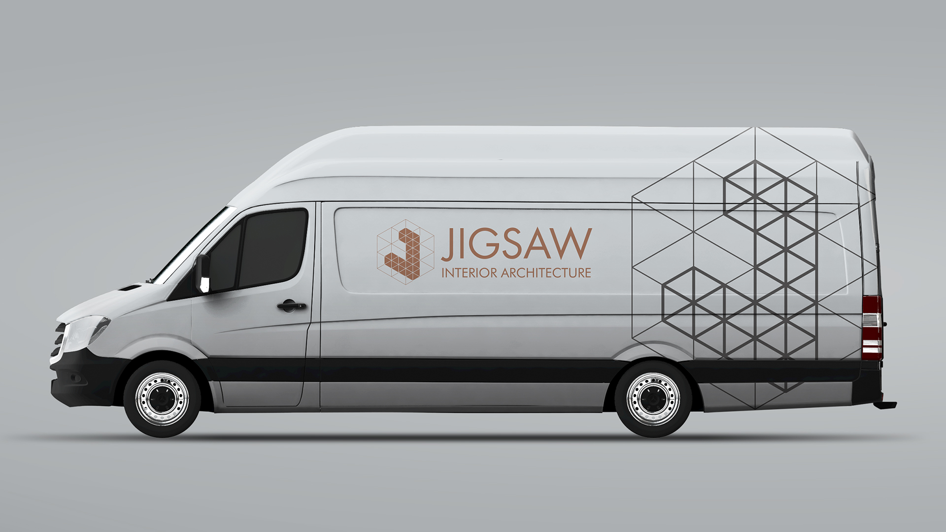 Jigsaw Interior Architecture Van Livery | We Are 778 Bournemouth Poole Branding Graphic Design Web Development Creative Agency